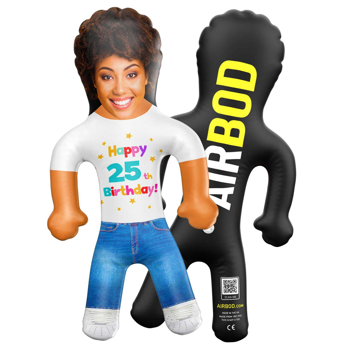 Happy *Age* Birthday Blow Up Doll