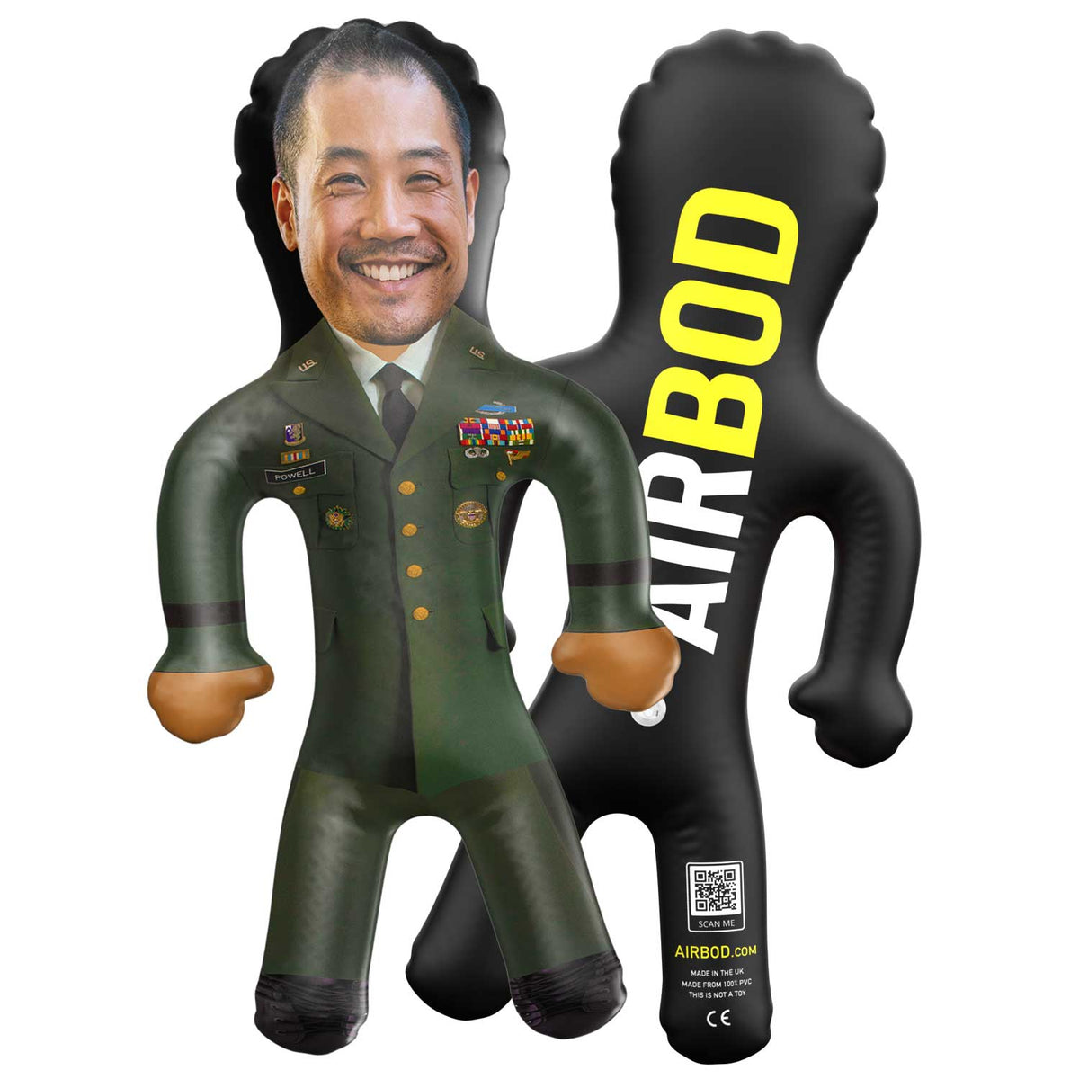 US Green Service Dress Blow Up Doll