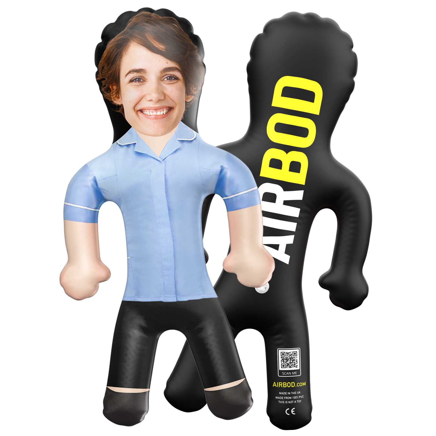 Nurse Uniform Light Blue Blow Up Doll