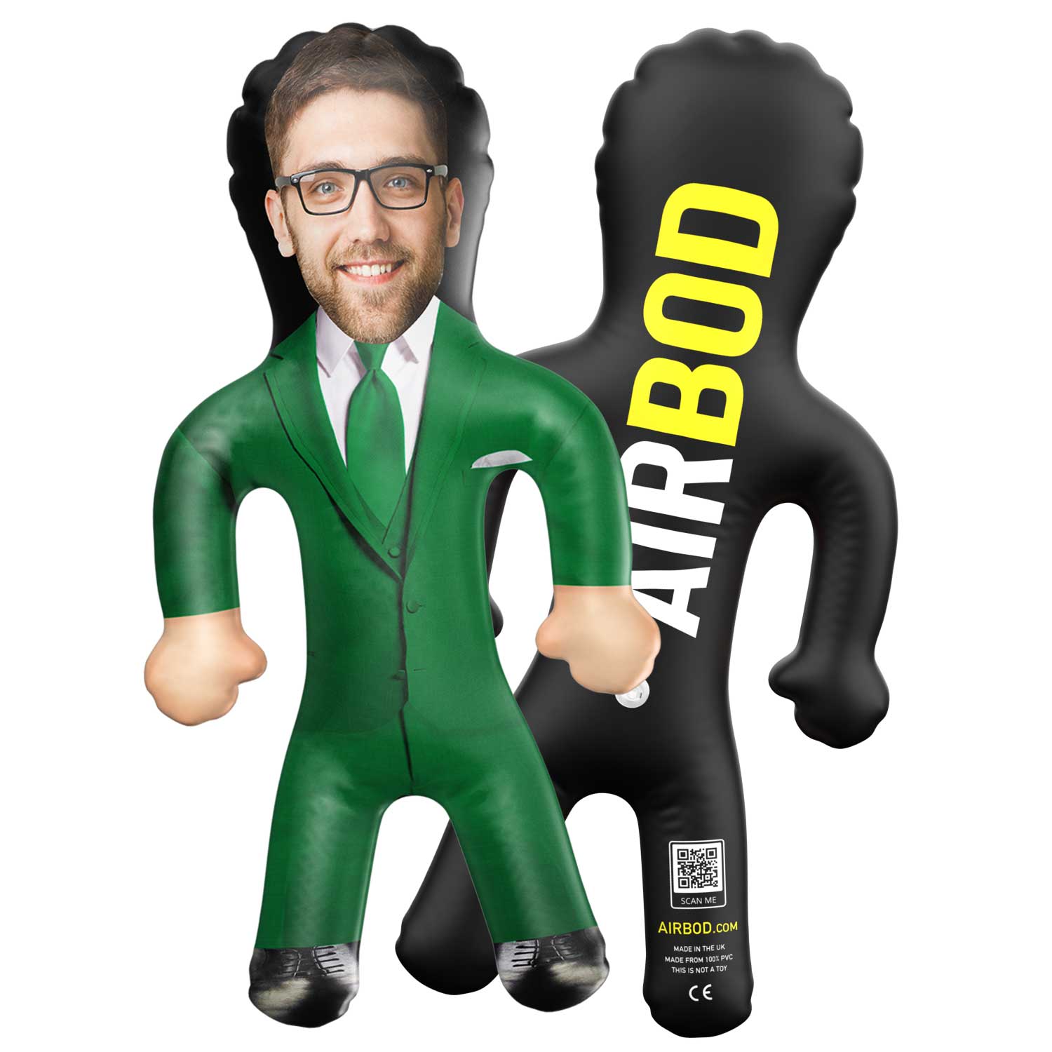 Green Suit Blow Up Doll