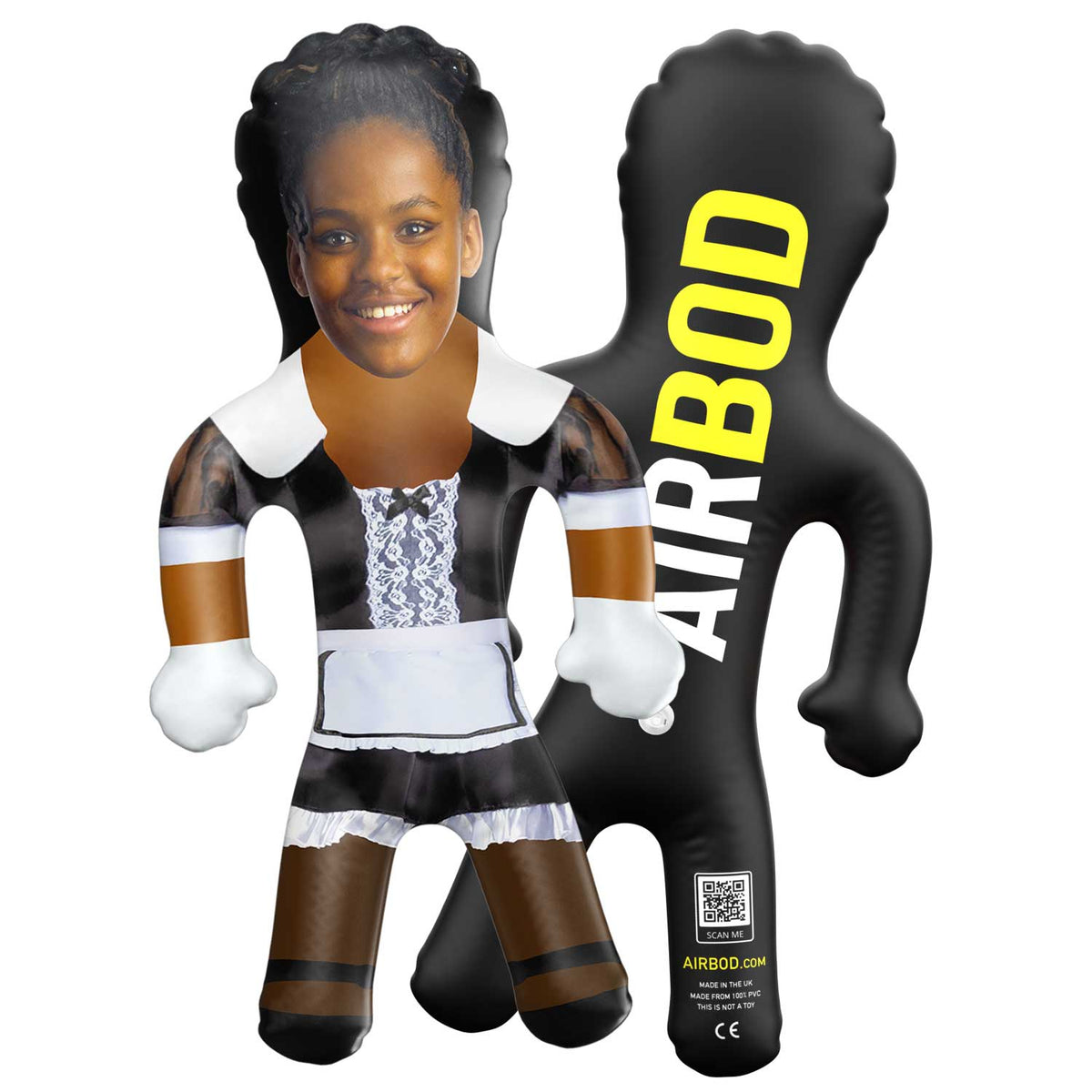 French Maid Blow Up Doll