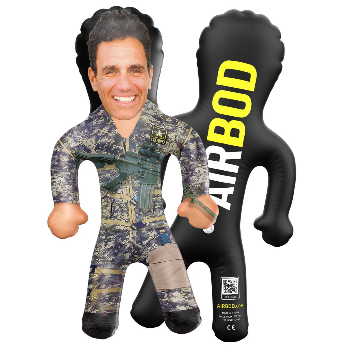 US Combat Uniform Blow Up Doll