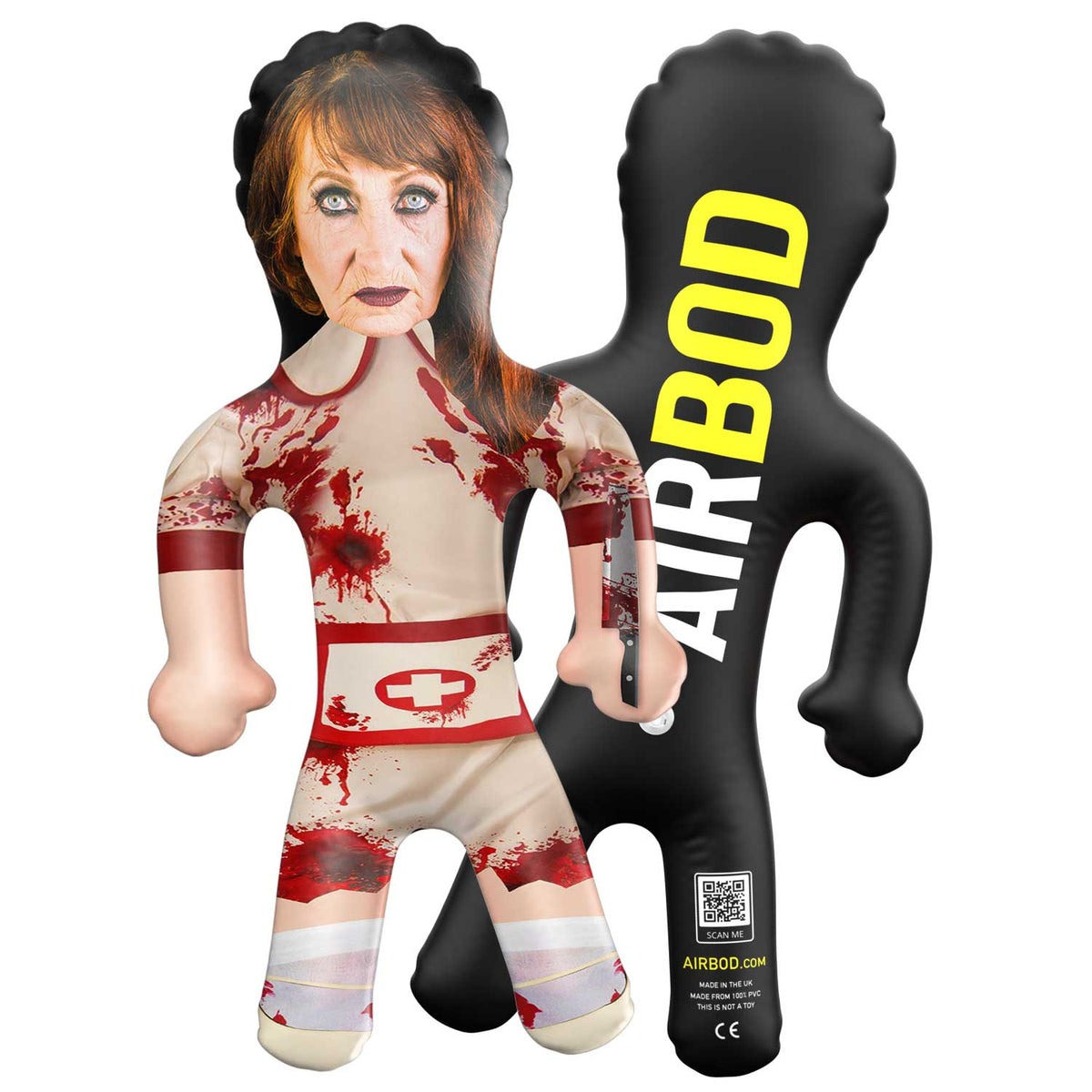 Bloody Nurse Blow Up Doll