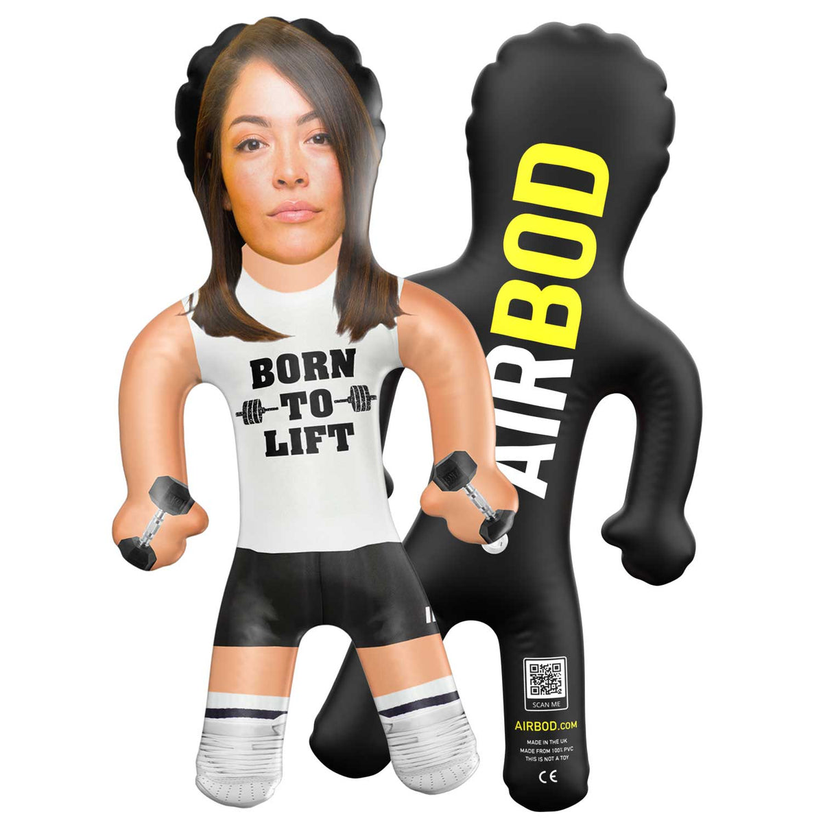 Born To Lift Blow Up Doll