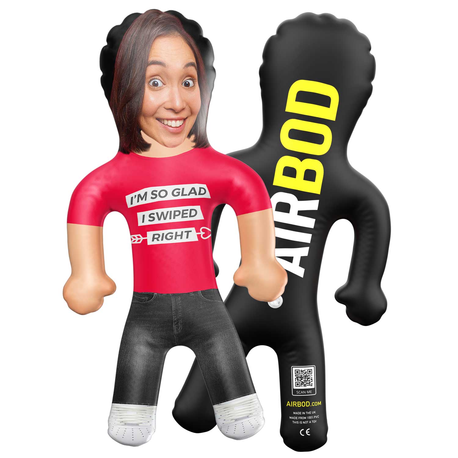I'm So Glad I Swiped Right Blow Up Doll