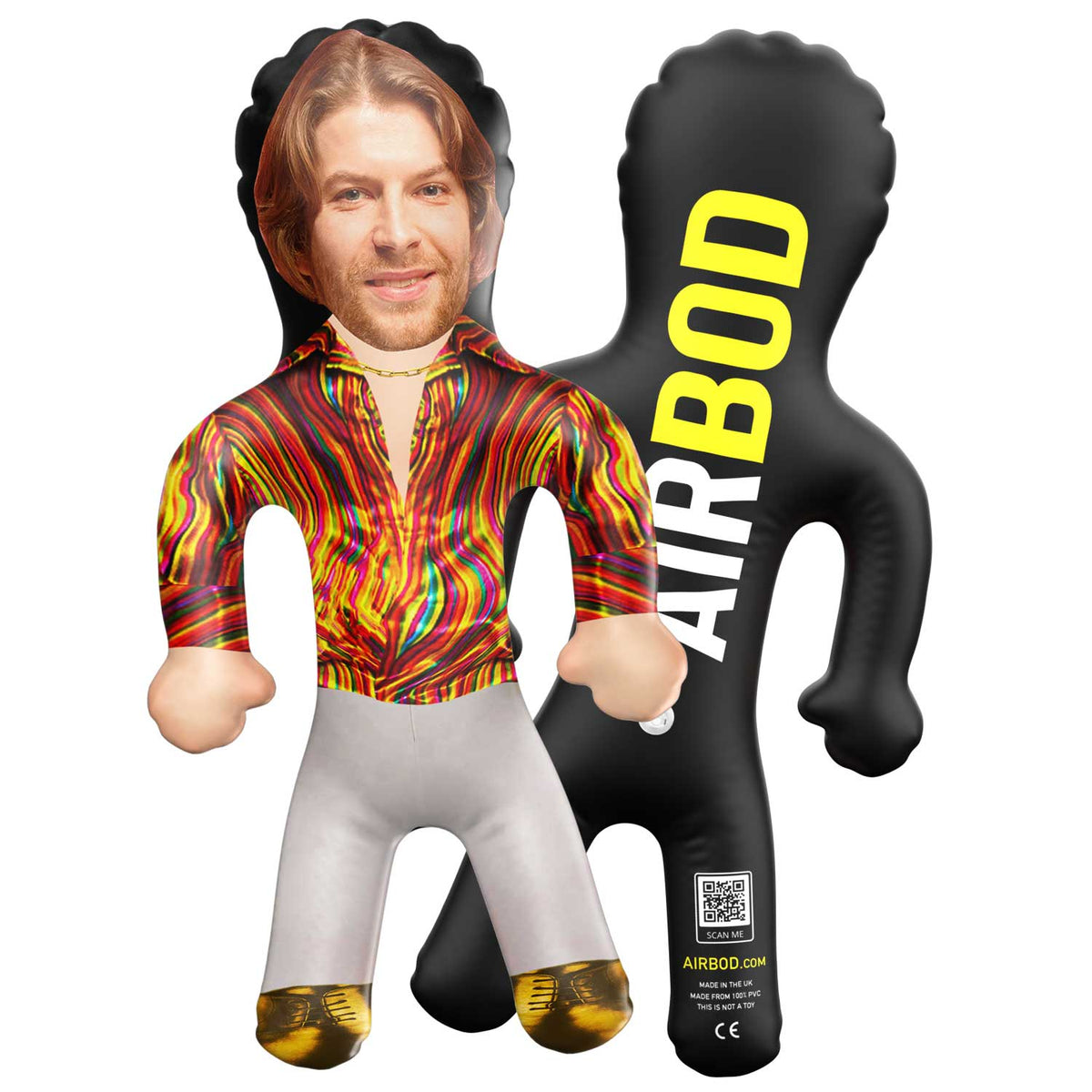 1970s Disco Guy Blow Up Doll