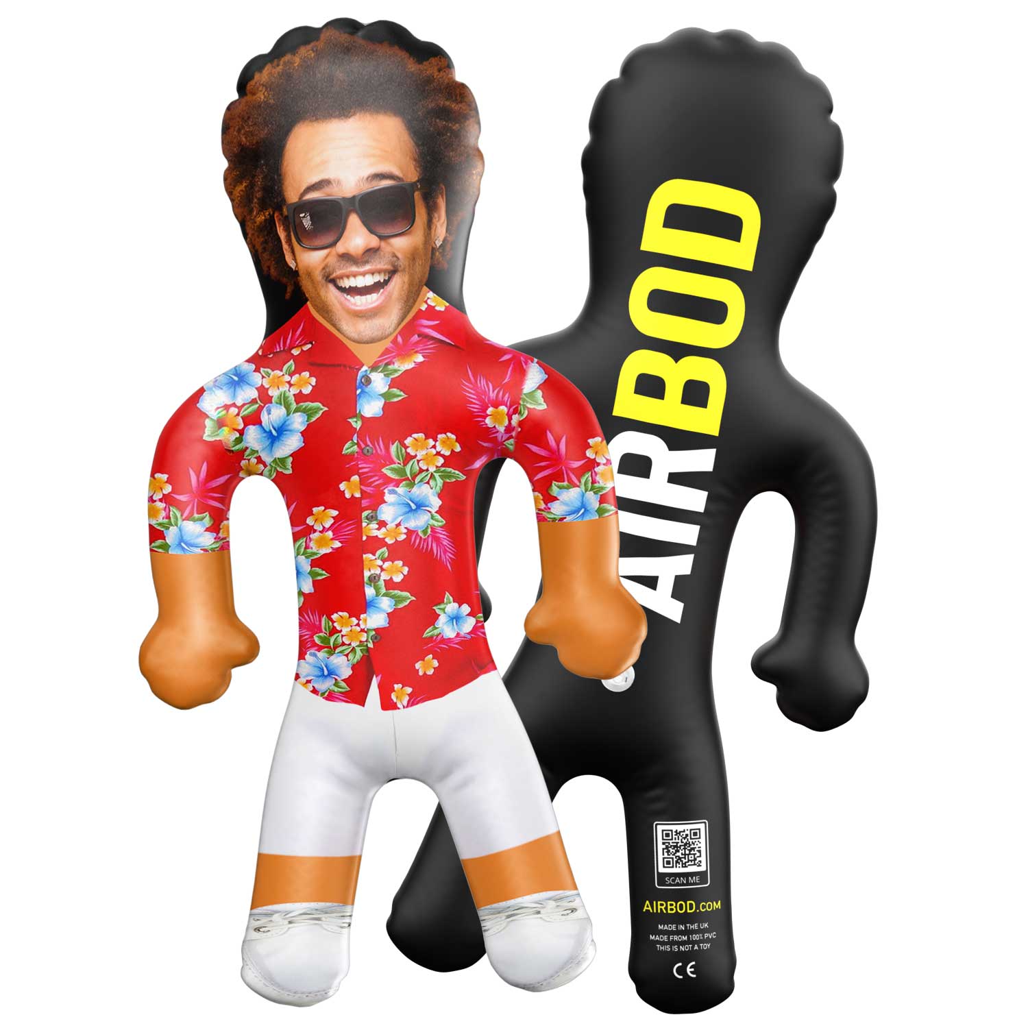 Hawaiian Shirt Red Blow Up Doll