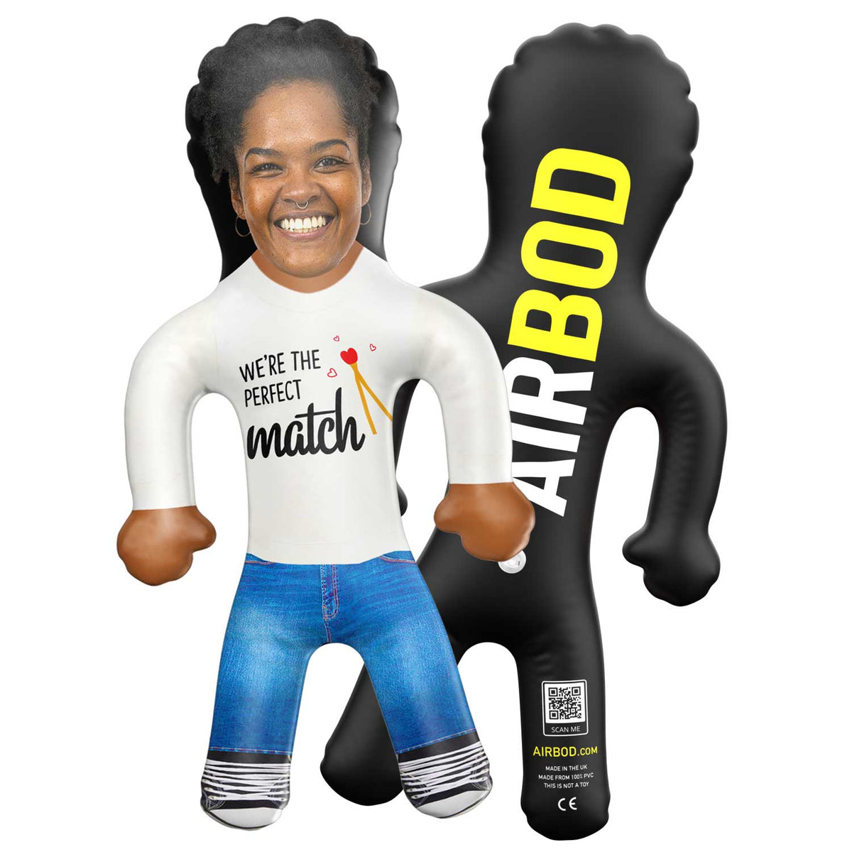 We're The Perfect Match Blow Up Doll