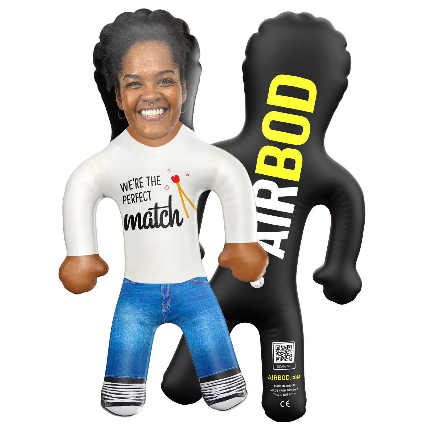 We're The Perfect Match Blow Up Doll