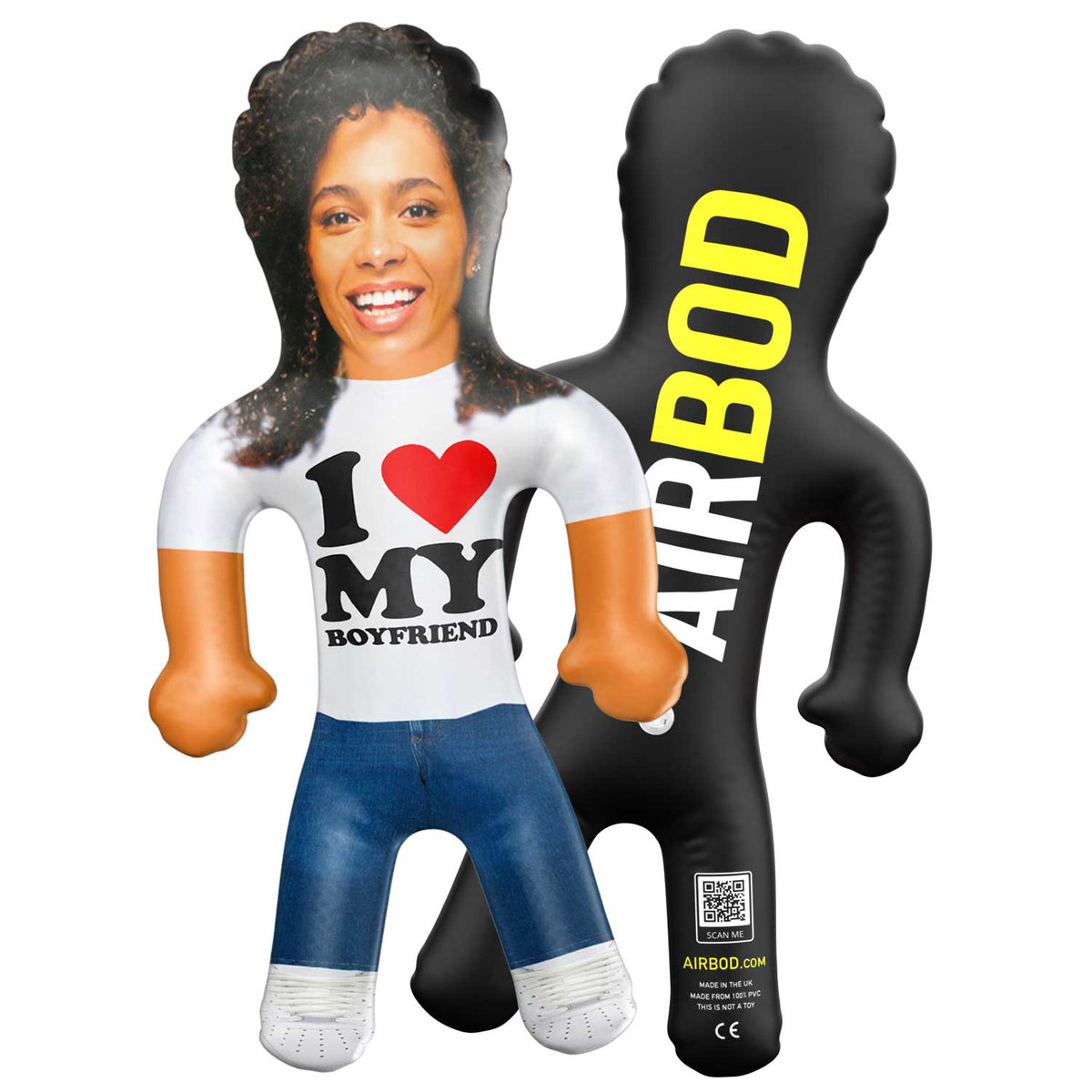 I Heart My Boyfriend Blow Up Doll