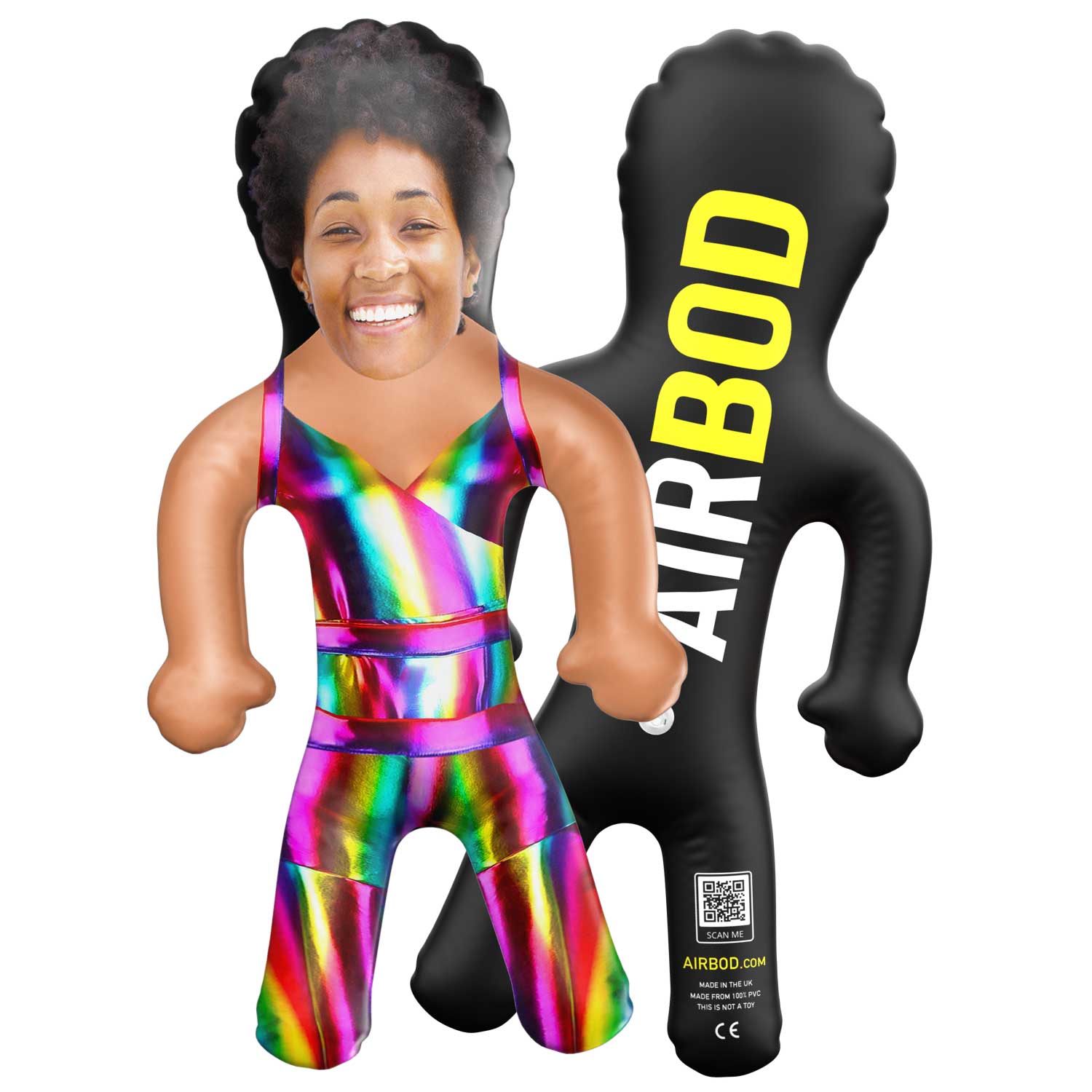 1970s Disco Girl Blow Up Doll