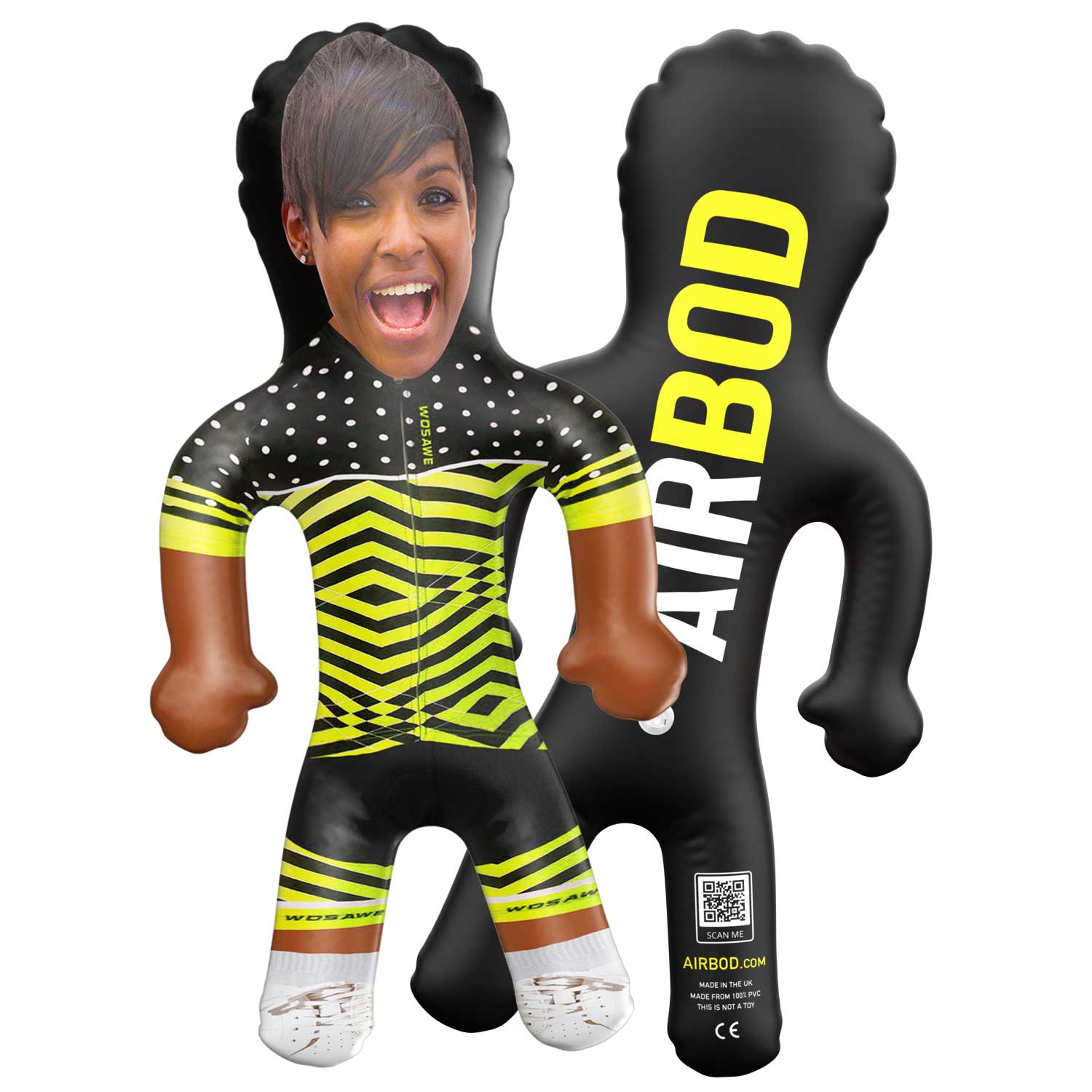 Cyclist Blow Up Doll