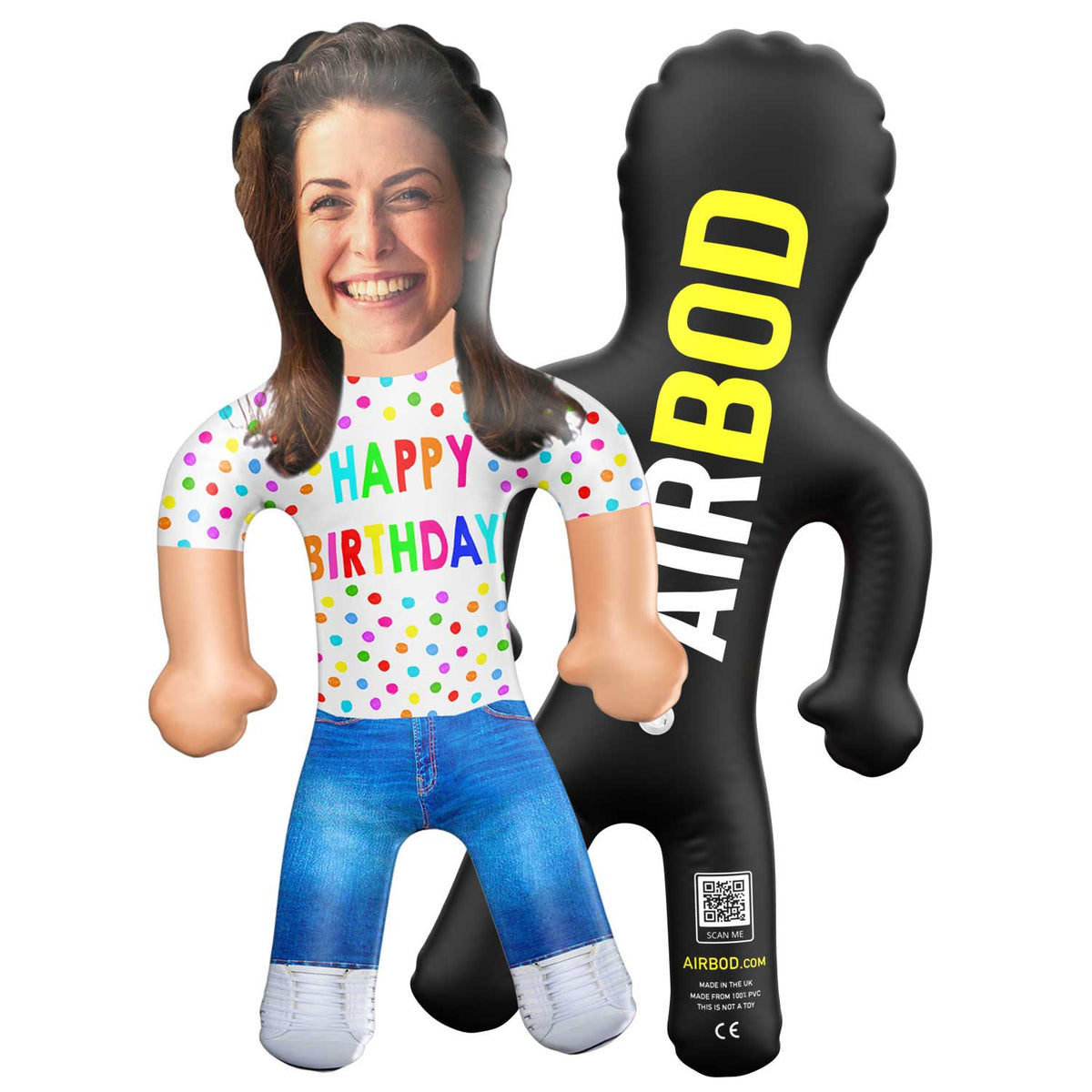 Happy Birthday Inflatable Blow up Doll