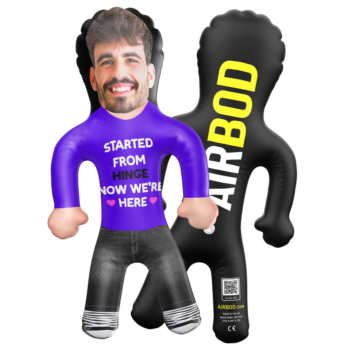 Started From Hinge Now We're Here Blow Up Doll