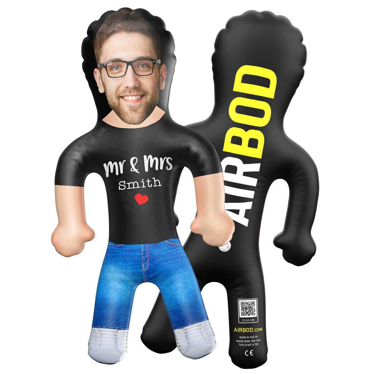 Mr & Mrs *Your Surname* Blow Up Doll