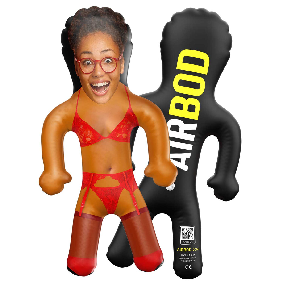 Red Lingerie Blow Up Doll