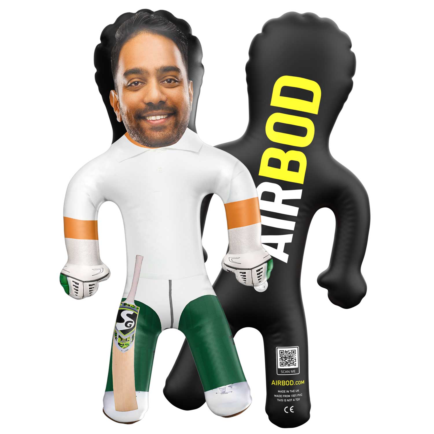 Cricket Player Blow Up Doll