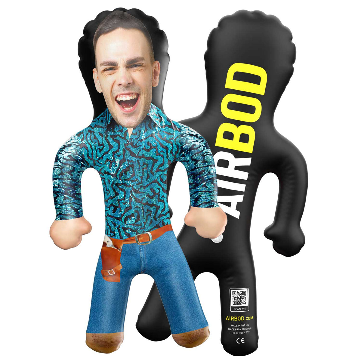 Tiger Man Blow Up Doll