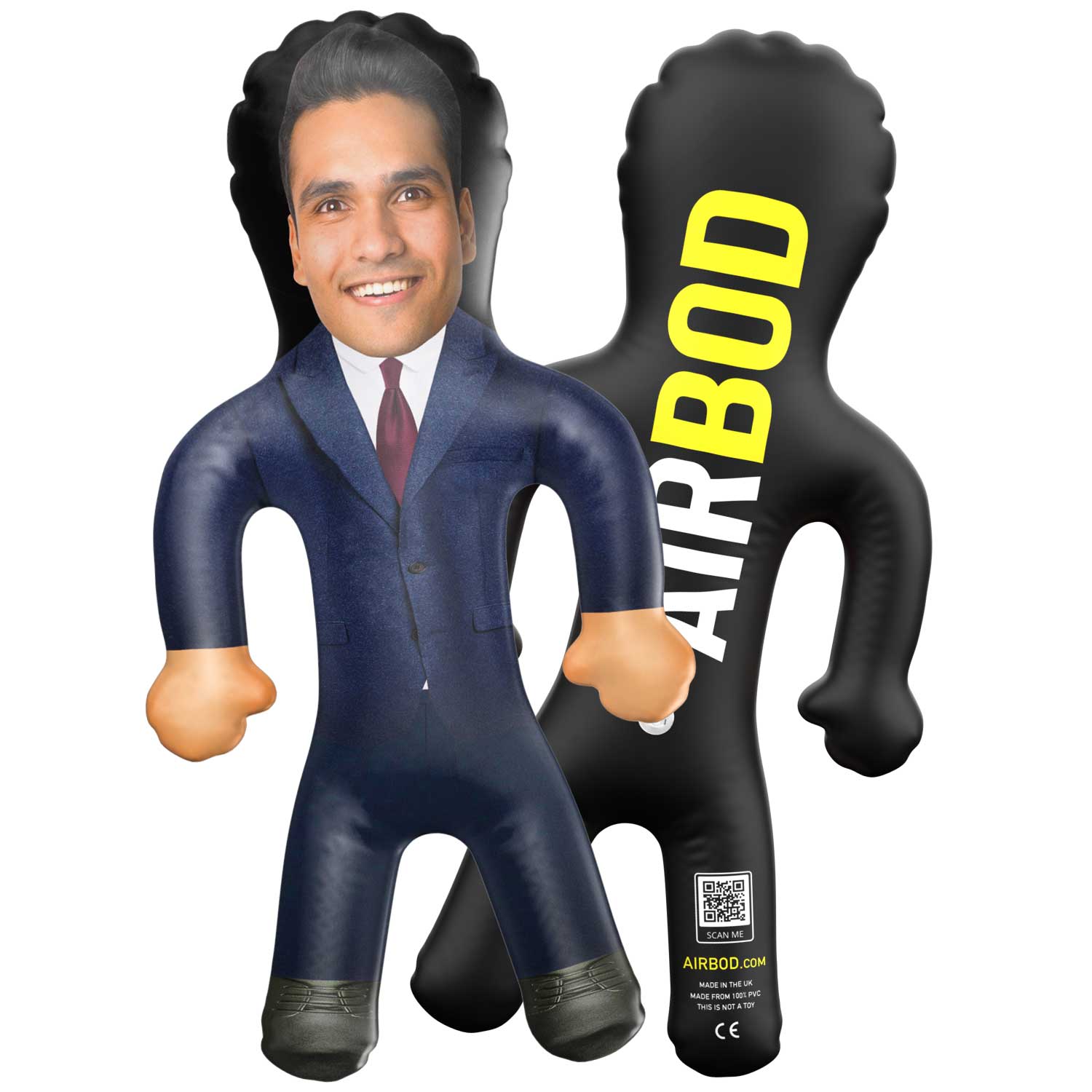 Navy Suit Blow Up Doll