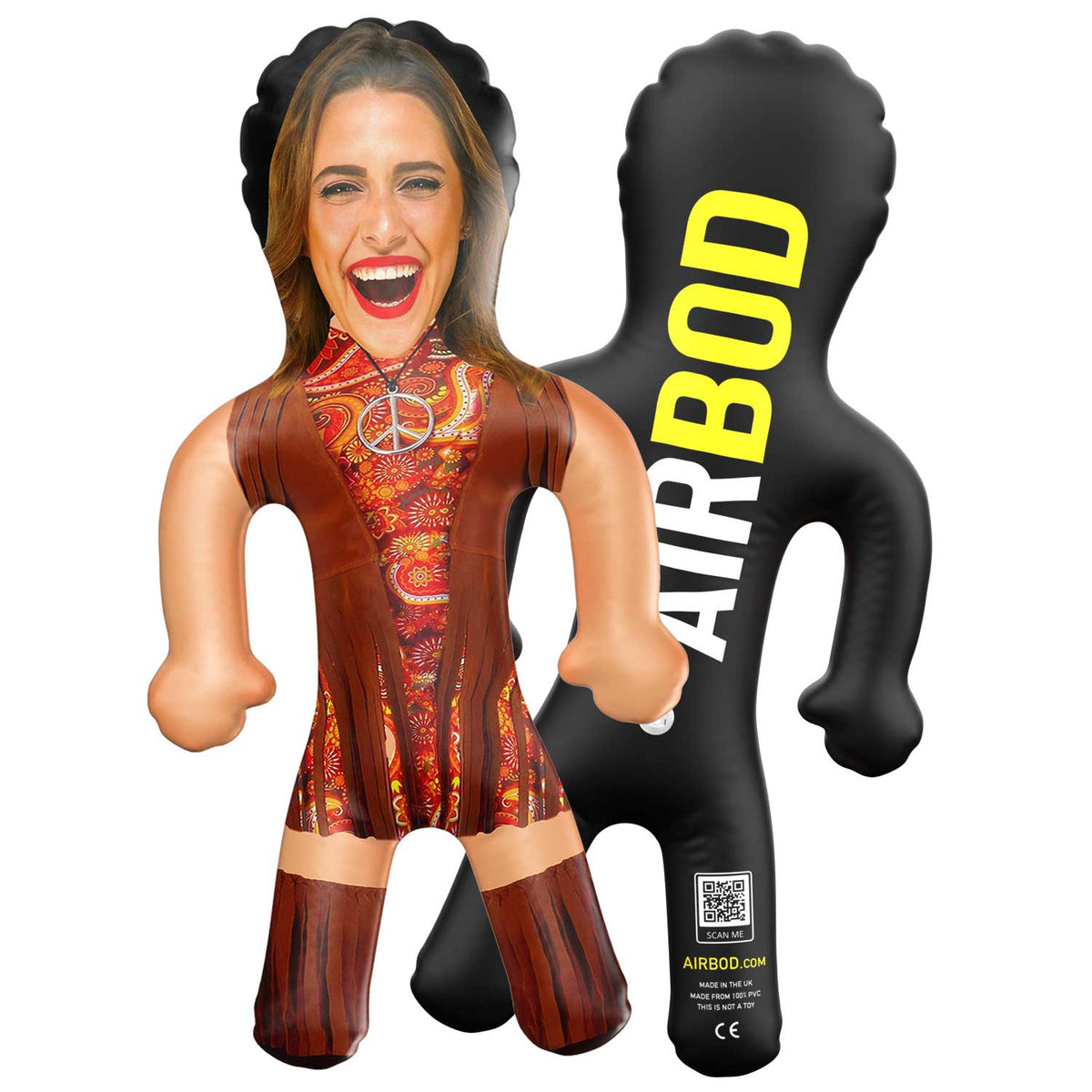 Hippie Lady Blow Up Doll