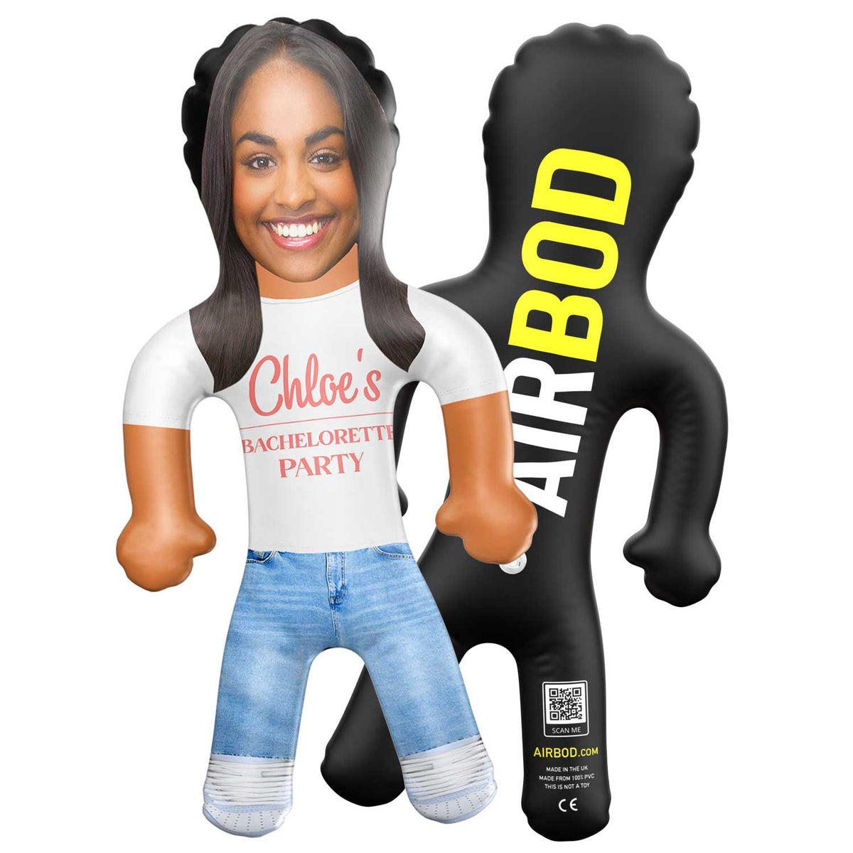 *Your Name's* Bachelorette Party Blow Up Doll