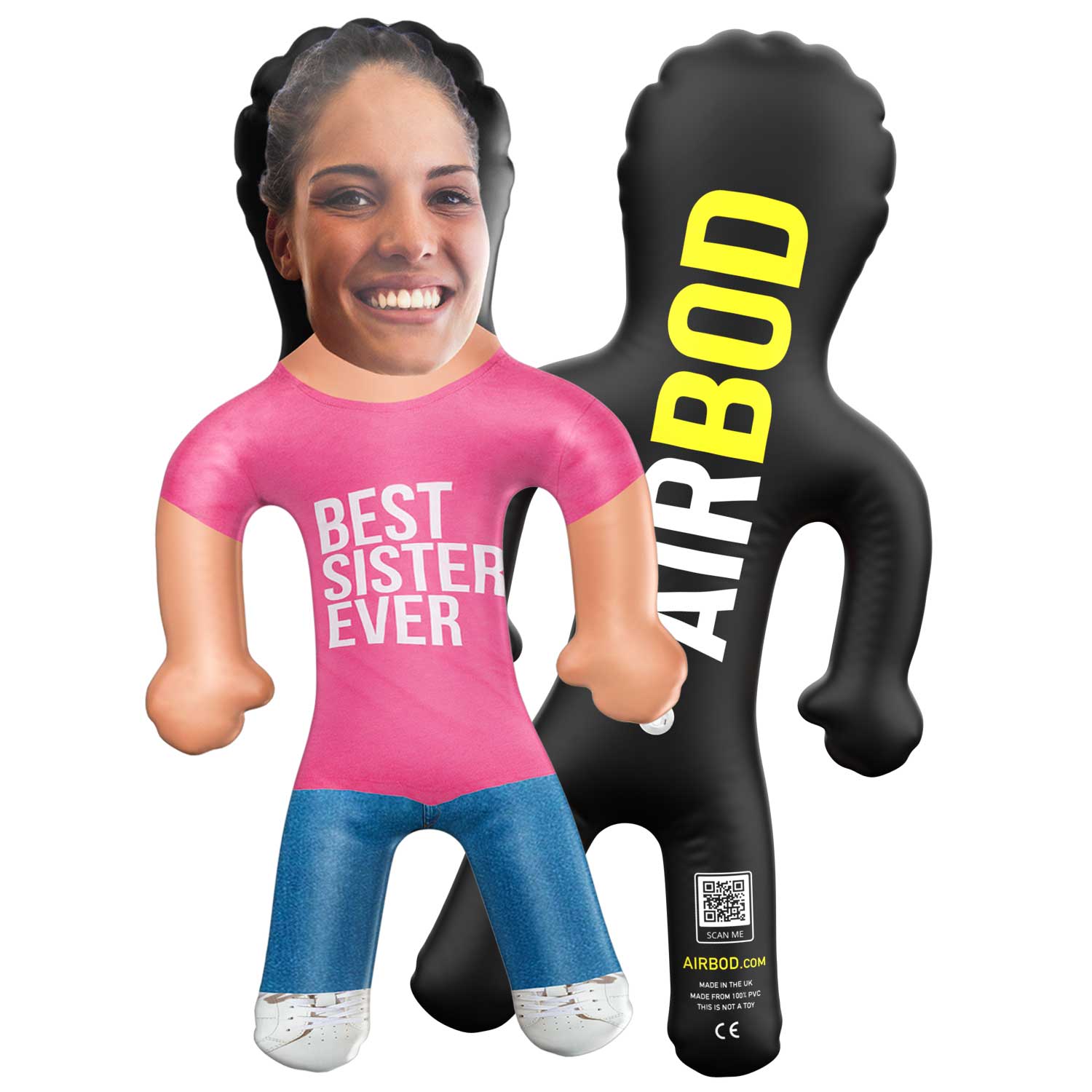 Best Sister Ever Blow Up Doll