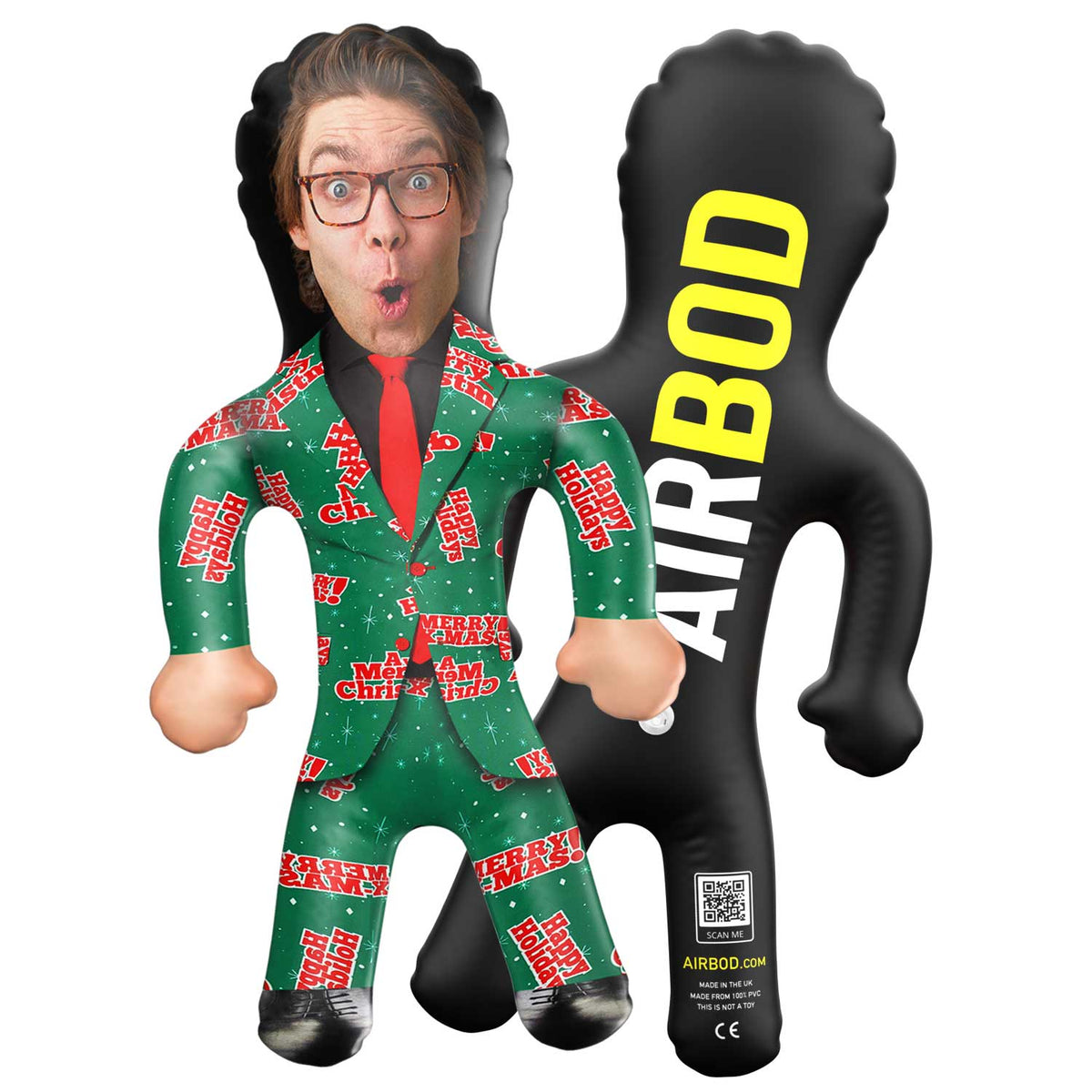 Green Christmas Suit Blow Up Doll