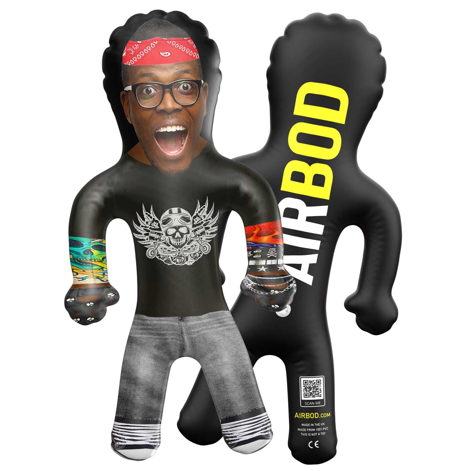 Retro Rocker Blow Up Doll