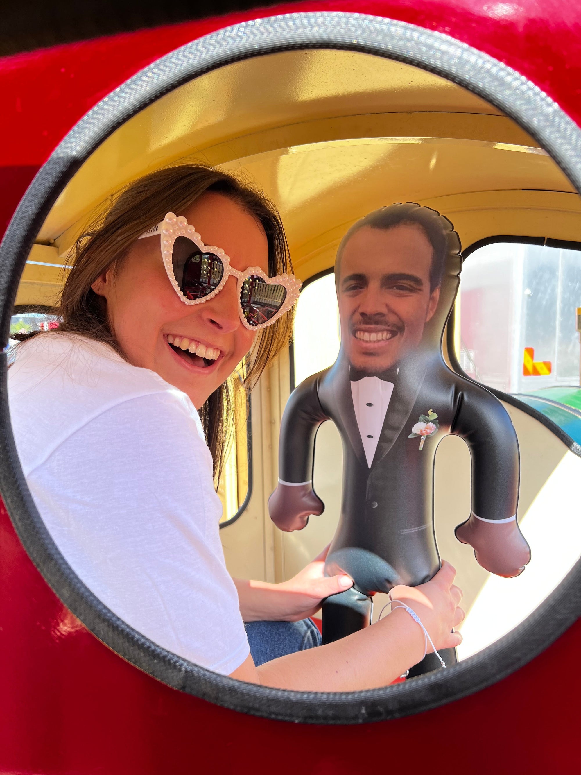 Why a Blow Up Man Hen Do Guest is Easier to Fly with than the Real One