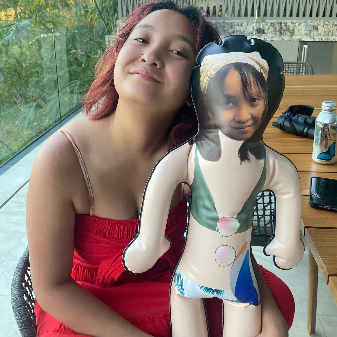 Camping Trip Essentials: The Lightweight Blow Up Doll That Doubles as a Pillow (Sort Of)