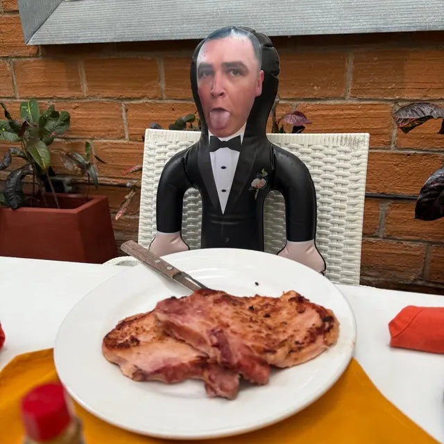 How to Keep the 'Absent' Best Man in the Speech: A Custom Blow Up Doll Tribute