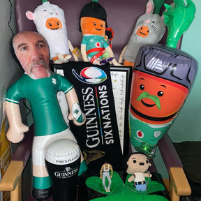 Ireland Rugby Kit Blow Up Doll