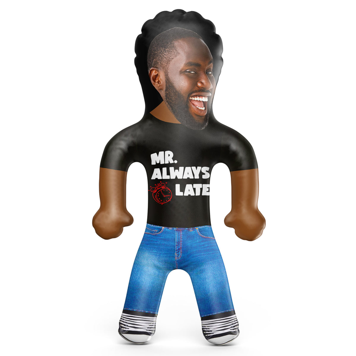 Mr. Always Late Blow Up Doll