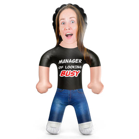 Manager Of Looking Busy Blow Up Doll