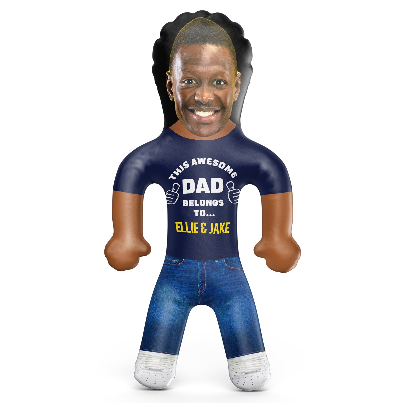 This Awesome Dad Belongs To... Inflatable - Awesome Dad Blow Up Doll