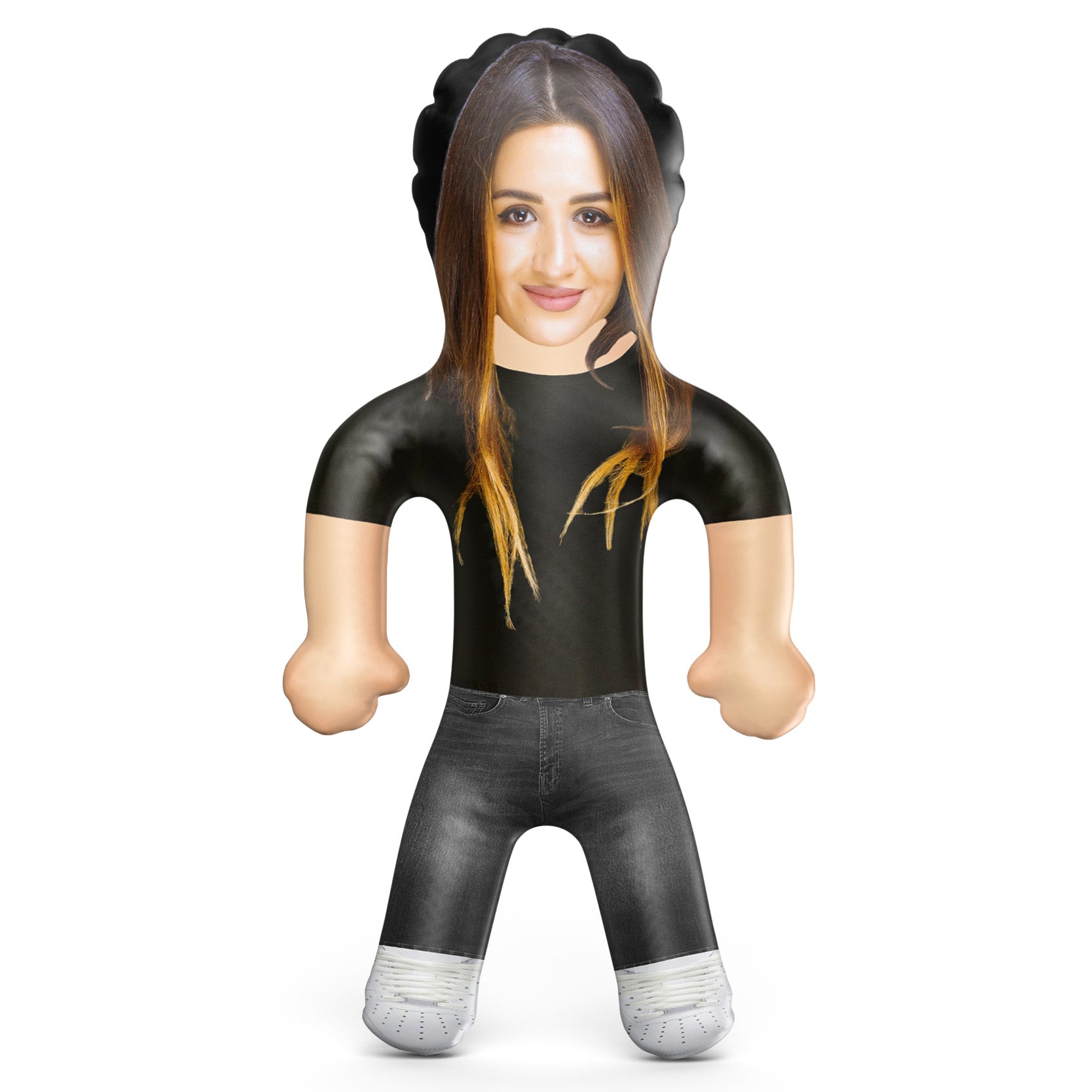 Black T and Black Jeans Inflatable - Black Jeans Up Doll