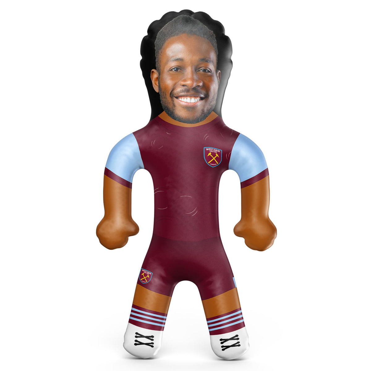 West Ham inflatable doll