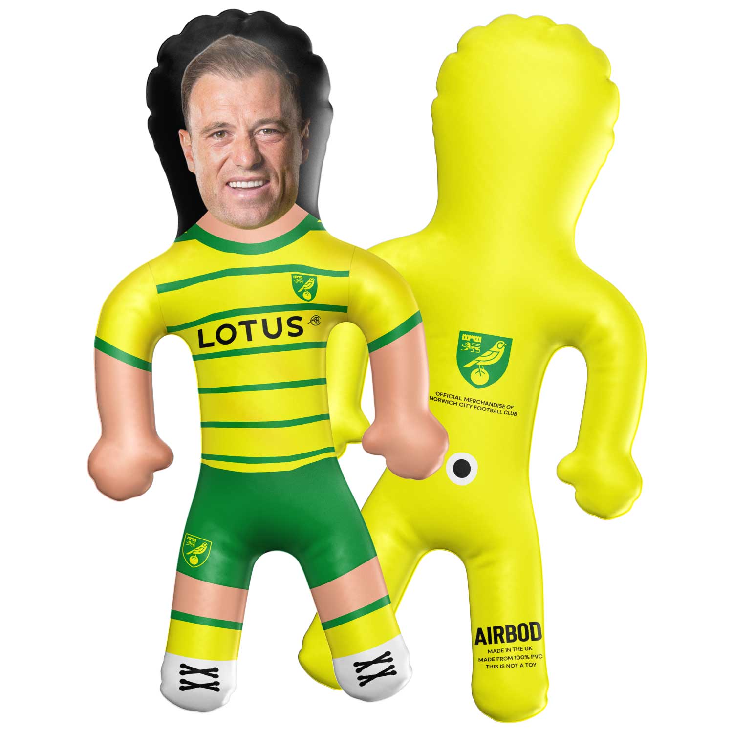 Norwich City Ashley Barnes Inflatable