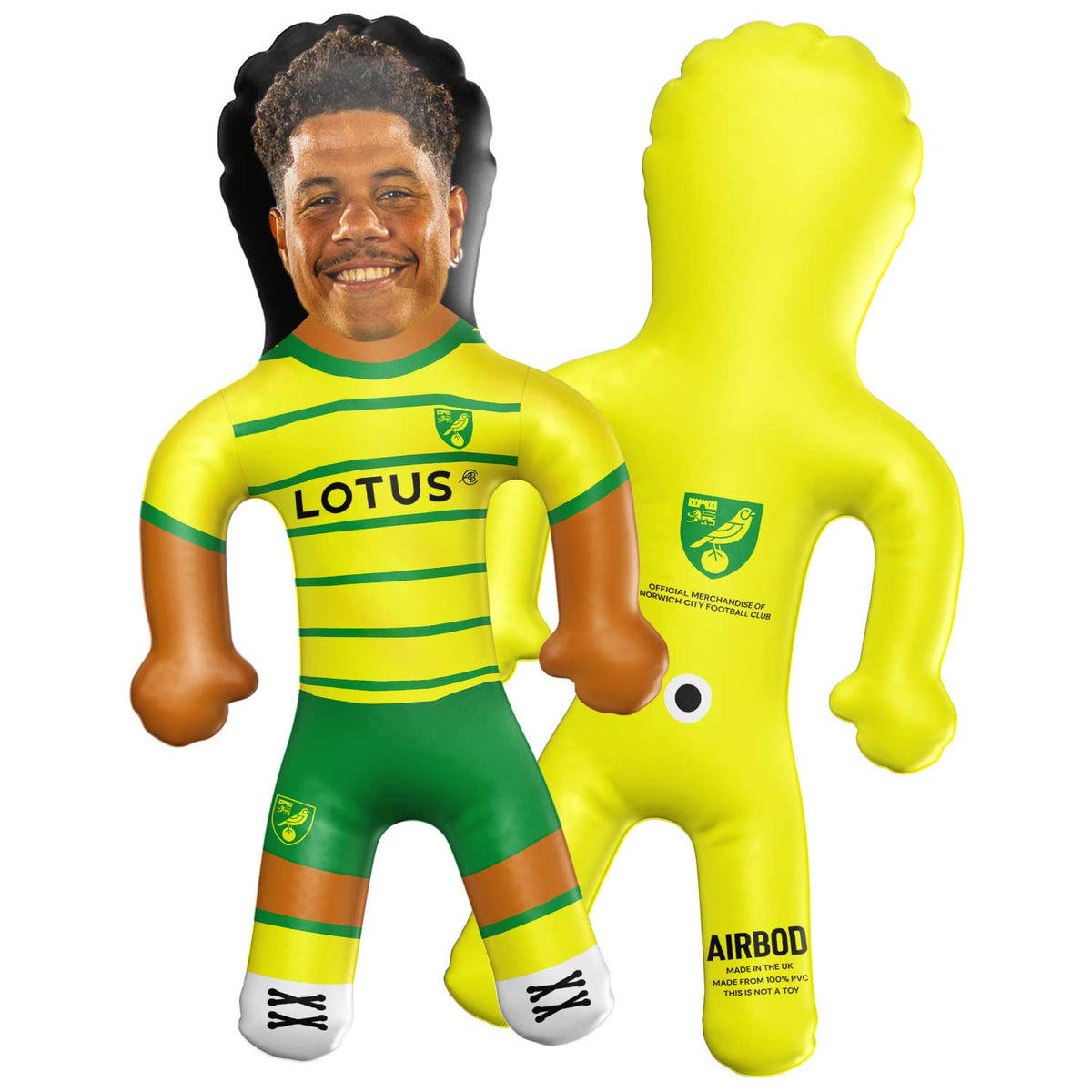 Norwich City Gabriel Sara Inflatable doll