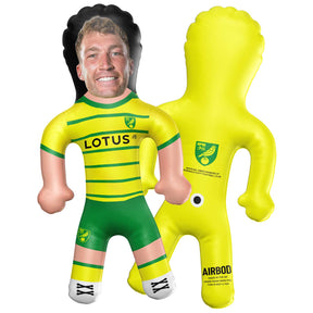 Jack Stacey Inflatable norwich city gift