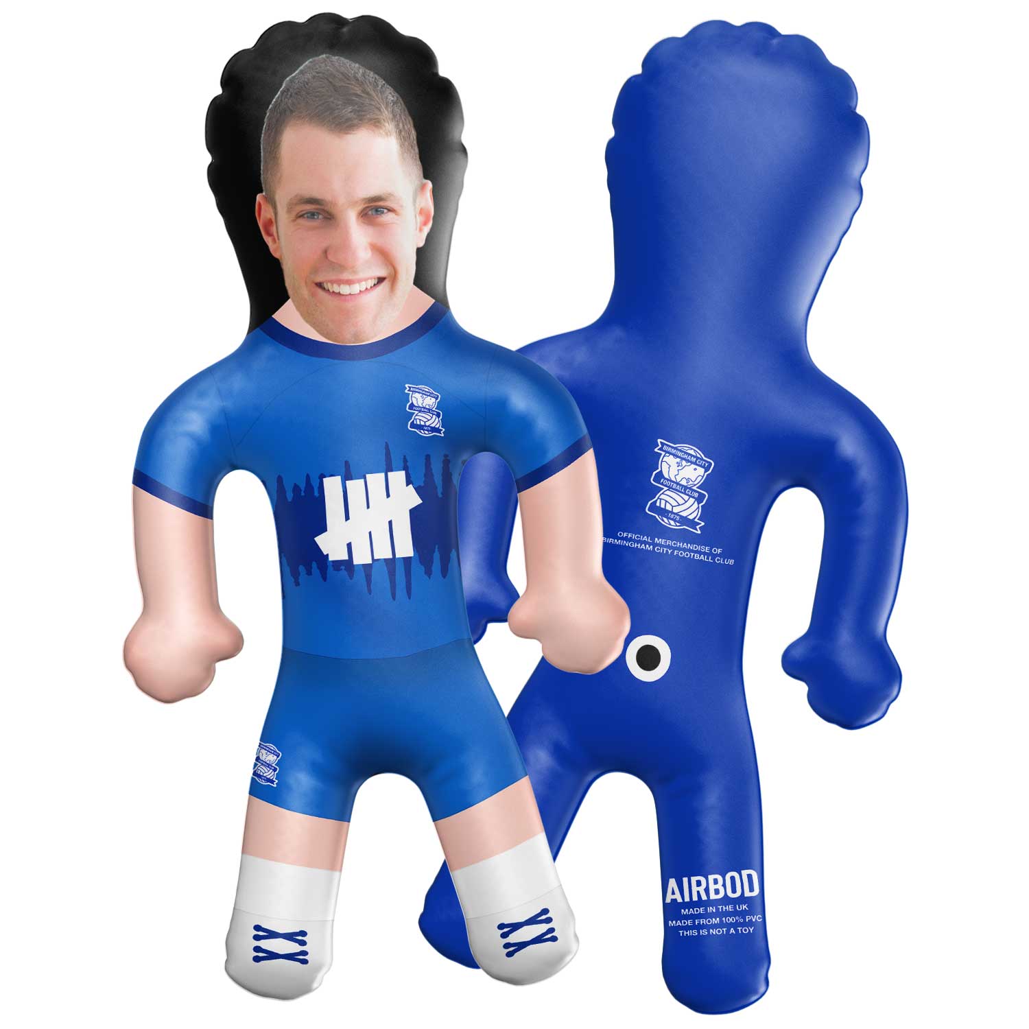 birmingham city gift inflatable doll