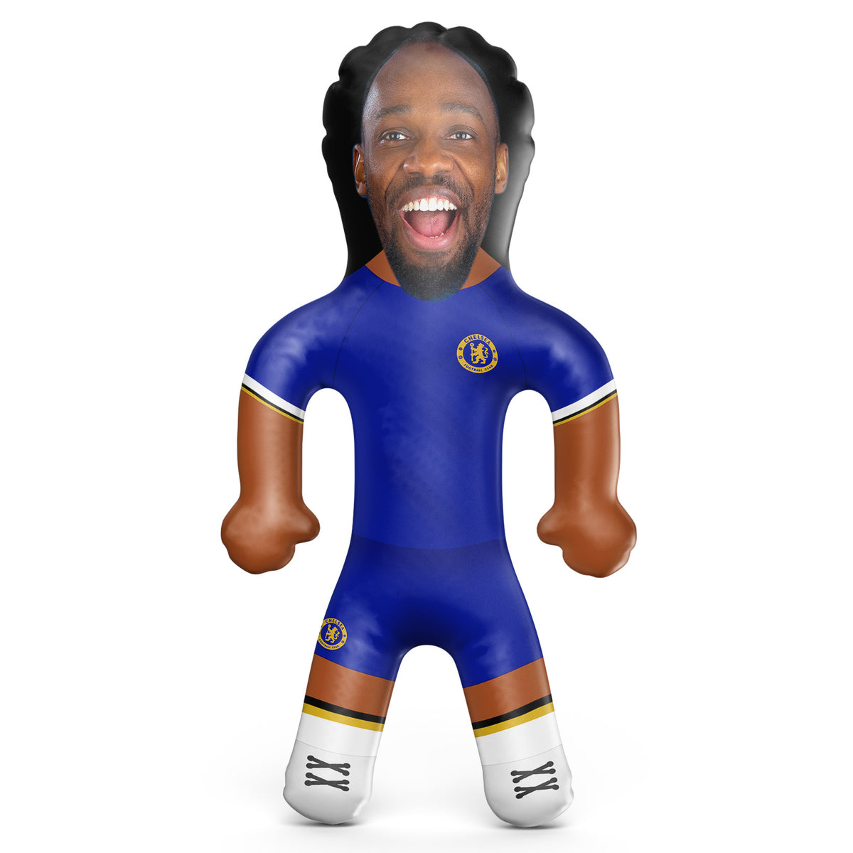 personalised chelsea gift which is an inflatable doll
