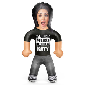 If Found Please Return To *Your Name* Blow Up Doll