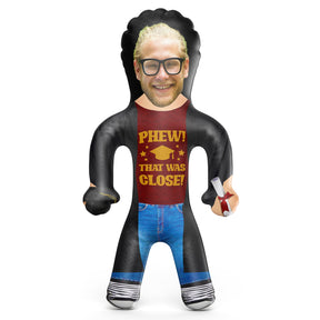 Phew! That Was Close! Graduation Blow Up Doll