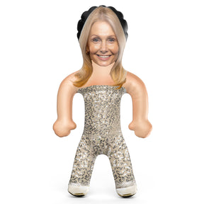 Sparkle Jumpsuit Blow Up Doll