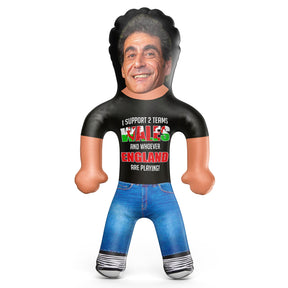 I Support 2 Teams - Wales And Whoever England Are Playing Blow Up Doll