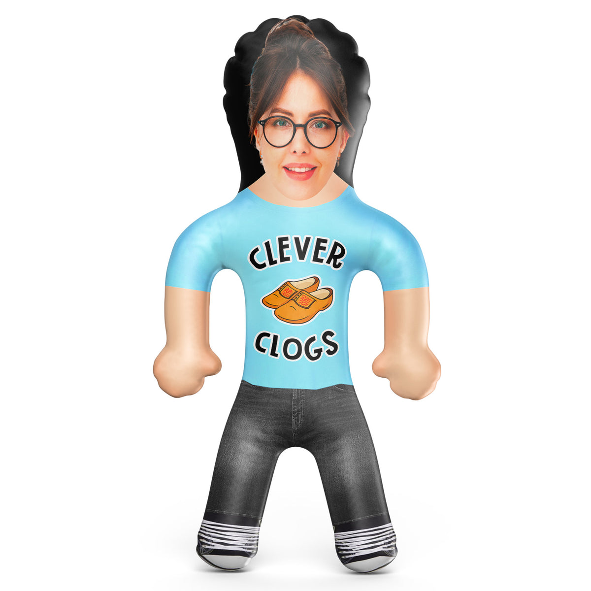 Clever Clogs Blow Up Doll