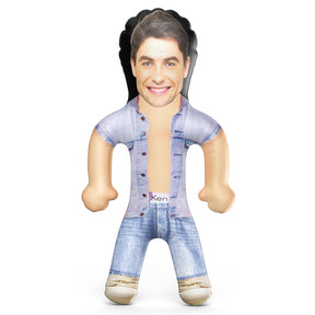 Denim Outfit Blow Up Doll