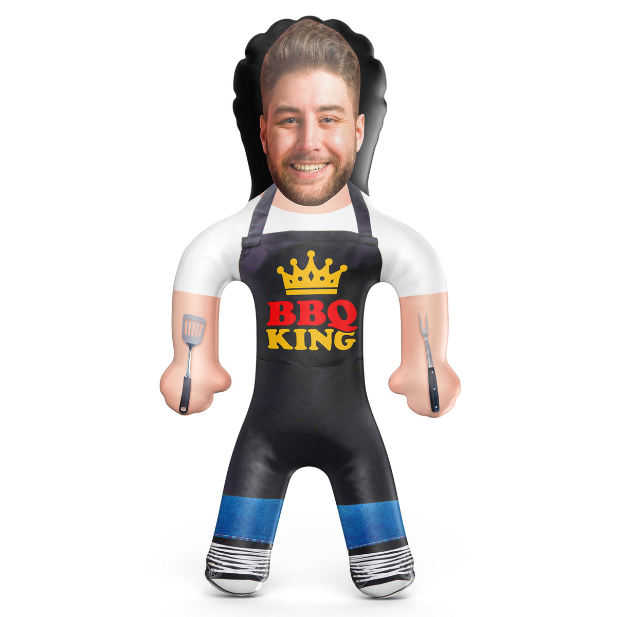 BBQ King Blow Up Doll