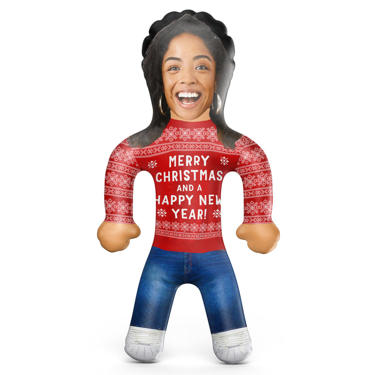Merry Christmas & Happy New Year Blow Up Doll